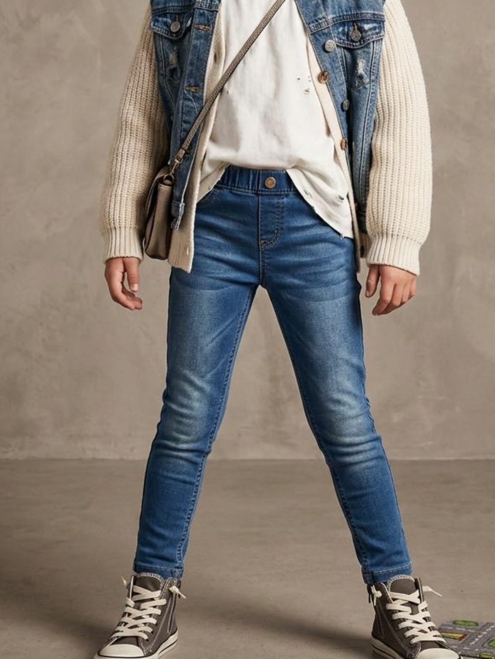Vince Camuto Kids Blue Stretch Denim Jeggings